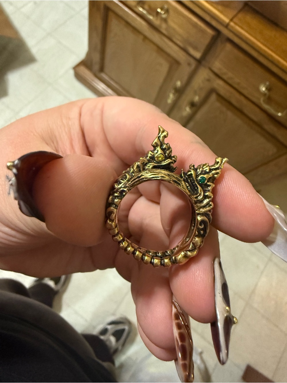 Gucci Sea Monster Ring